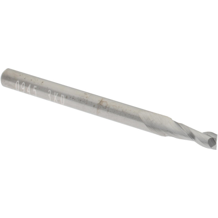 3/32" 2-Flute Solid Carbide Square End Mill - SGS 01845