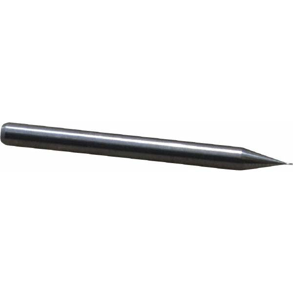 0.0100" 2-Flute Solid Carbide Square End Mill - SGS 00306