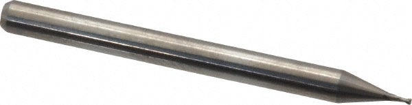 0.0250" 2-Flute Solid Carbide Square End Mill - SGS 00321