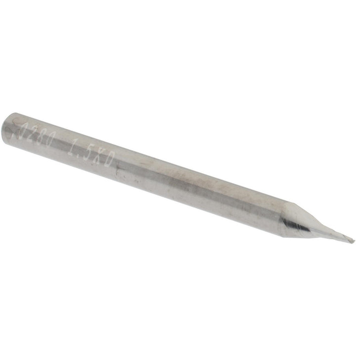 0.0280" 2-Flute Solid Carbide Square End Mill - SGS 00324