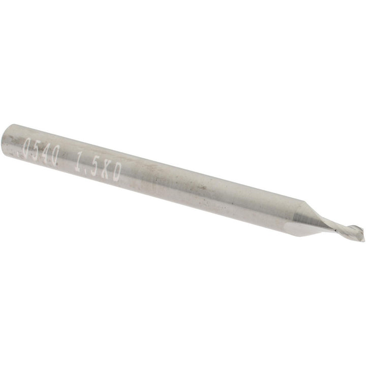 0.0550" 2-Flute Solid Carbide Square End Mill - SGS 00350