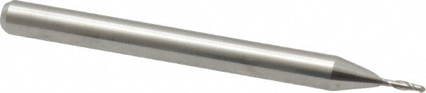0.0350" 2-Flute Solid Carbide Ball End Mill - SGS 00473