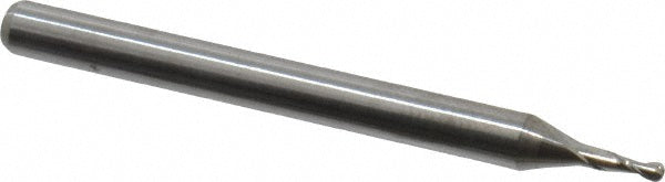 0.0460" 2-Flute Solid Carbide Ball End Mill - SGS 00710