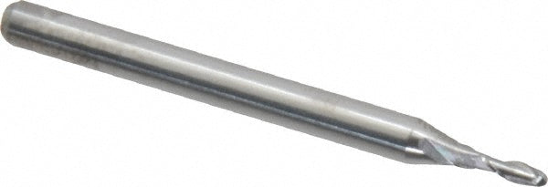 0.0600" 2-Flute Solid Carbide Ball End Mill - SGS 00866