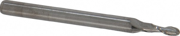 0.0750" 2-Flute Solid Carbide Ball End Mill - SGS 04011
