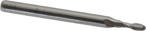 5/64" 2-Flute Solid Carbide Ball End Mill - SGS 00502