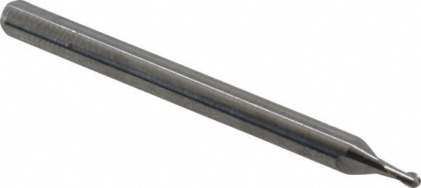 0.0500" 2-Flute Solid Carbide Ball End Mill - SGS 00712