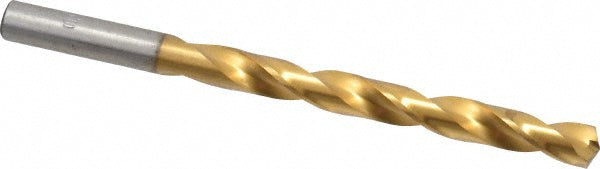 Letter S Cobalt Drill Bit, TiN, 135° point - Chicago-Latrobe 54118