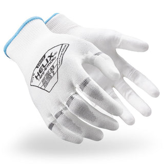 X-Large White HPPE; Nylon; Polyurethane Cut-Resistant; Puncture-Resistant Gloves - HexArmor. 1052-XL (10)
