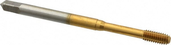 #6-40 UNF High-Speed Steel-E-CO Tap, TiN - Guhring 9039410035050
