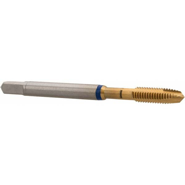 M4 x 0.70 Metric Coarse Powdered Metal Tap, TiN - Guhring 9039060040000