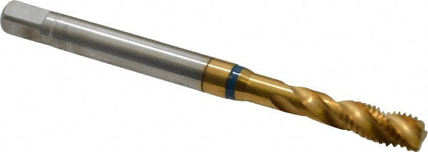 M5 x 0.80 Metric Coarse Powdered Metal Tap, TIN - Guhring 9039090050000