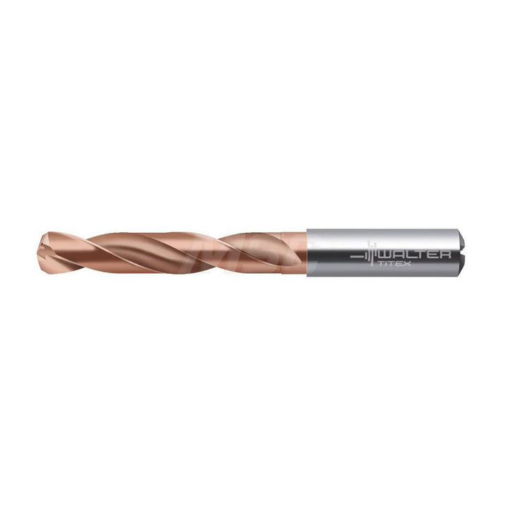 0.2677" Solid Carbide Drill Bit, AlCrN, 140° point - Walter-Titex 5834245