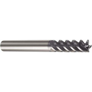3/8in" 4-Flute Solid Carbide Corner Radius End Mill, TiAlN - Sandvik Coromant 5739458