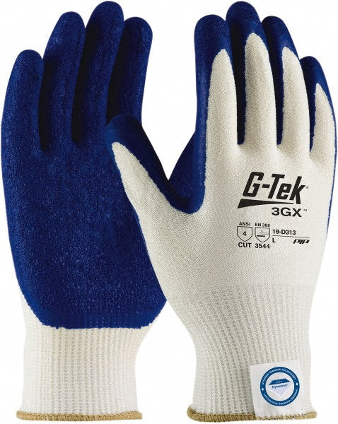 Medium White Dyneema Diamond Cut, Puncture & Abrasion-Resistant Gloves - PIP 19-D313/M