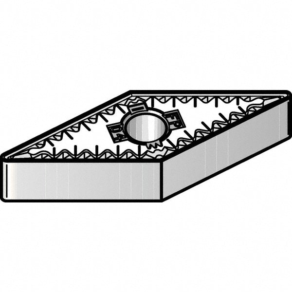 VNMG160404FP Carbide Insert, Grade KCS10B, AlTiN - Kennametal 6687125