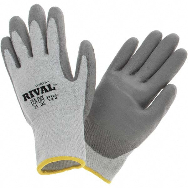 Medium Gray HPPE; Synthetic Fiber Cut-Resistant Gloves - Cordova 3712GM