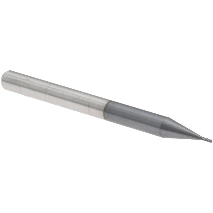 0.0200" 4-Flute Solid Carbide Ball End Mill, AlTiN - Accupro 12464040