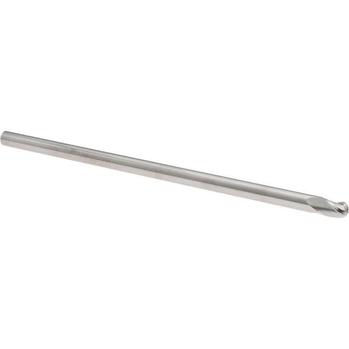 1/4" 3-Flute Solid Carbide Ball End Mill - Accupro 14881864