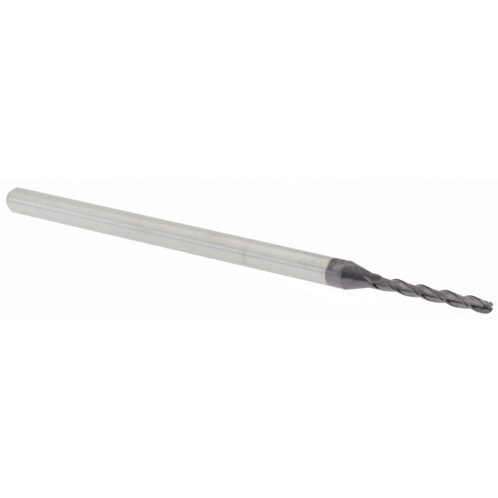 1/16" 3-Flute Solid Carbide Ball End Mill, AlTiN - Accupro 14797481