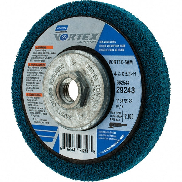 4-1/2" Aluminum Oxide Deburring Wheels Disc - Norton 66254429243