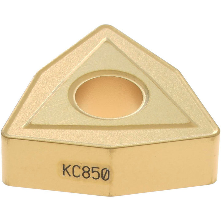 W - Trigon 80-Deg 1/2" IC Carbide Insert, Grade KC850, TiC - Kennametal 1158348