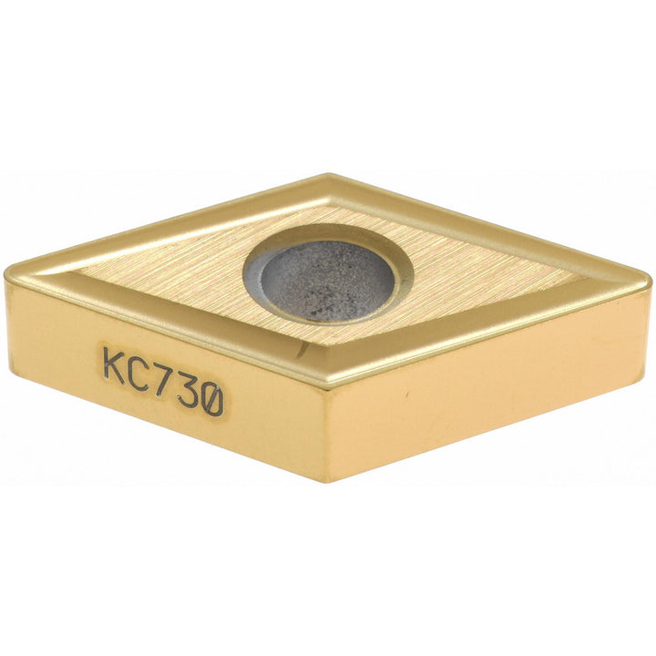 D - Diamond (Rhombic) 55-Deg 1/2" IC Carbide Insert, Grade KC730, TiN - Kennametal 1159612