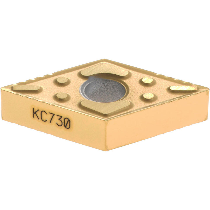 D - Diamond (Rhombic) 55-Deg 1/2" IC Carbide Insert, Grade KC730, TiN - Kennametal 1159615