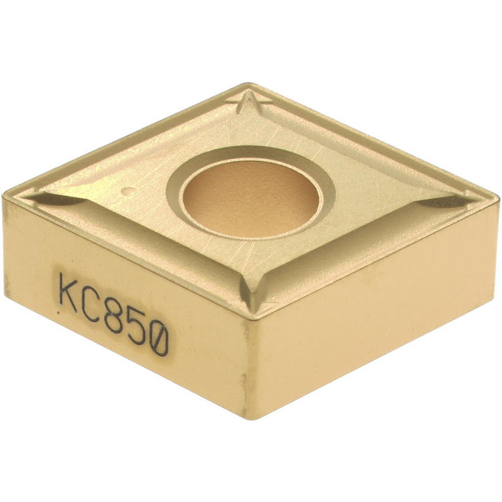 C - Diamond (Rhombic) 80-Deg 1/2" IC Carbide Insert, Grade KC850, TiC - Kennametal 1160166