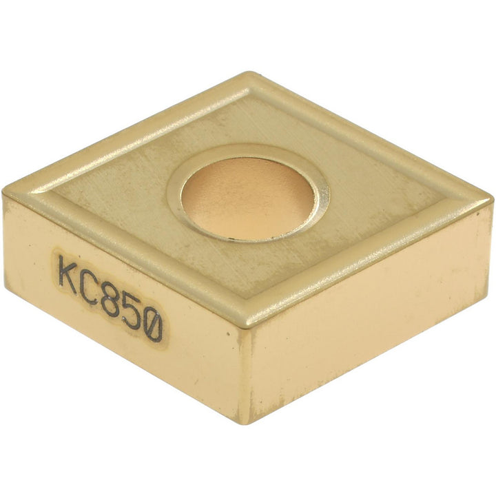 C - Diamond (Rhombic) 80-Deg 1/2" IC Carbide Insert, Grade KC850, TiC - Kennametal 1160178