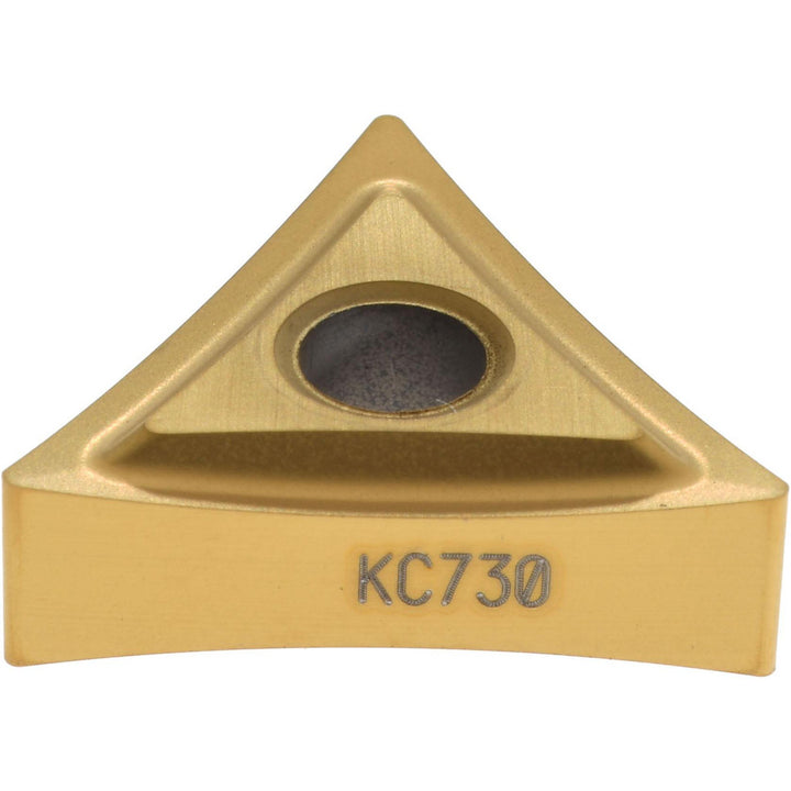 T - Triangle 3/8" IC Carbide Insert, Grade KC730, TiN - Kennametal 1160932