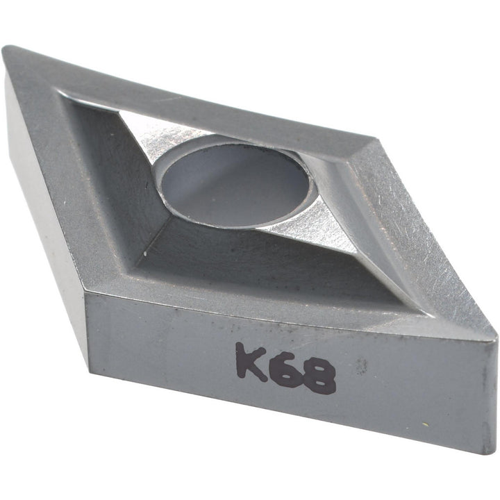 D - Diamond (Rhombic) 55-Deg 1/2" IC Carbide Insert, Grade K68 - Kennametal 1161159