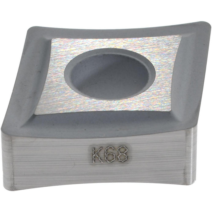 C - Diamond (Rhombic) 80-Deg 1/2" IC Carbide Insert, Grade K68 - Kennametal 1161187