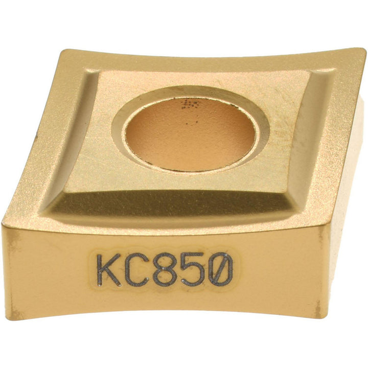 C - Diamond (Rhombic) 80-Deg 1/2" IC Carbide Insert, Grade KC850, TiC - Kennametal 1161282