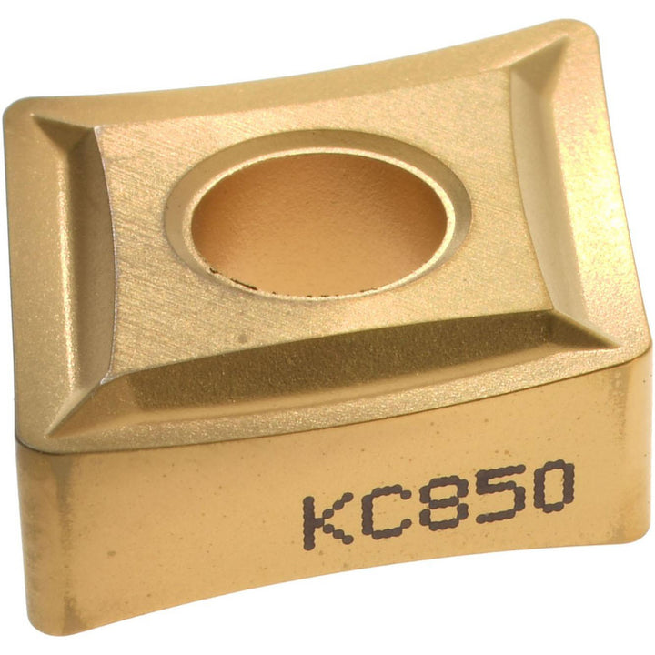 C - Diamond (Rhombic) 80-Deg 1/2" IC Carbide Insert, Grade KC850, TiC - Kennametal 1161286