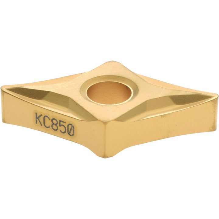 D - Diamond (Rhombic) 55-Deg 1/2" IC Carbide Insert, Grade KC850, TiC - Kennametal 1161306