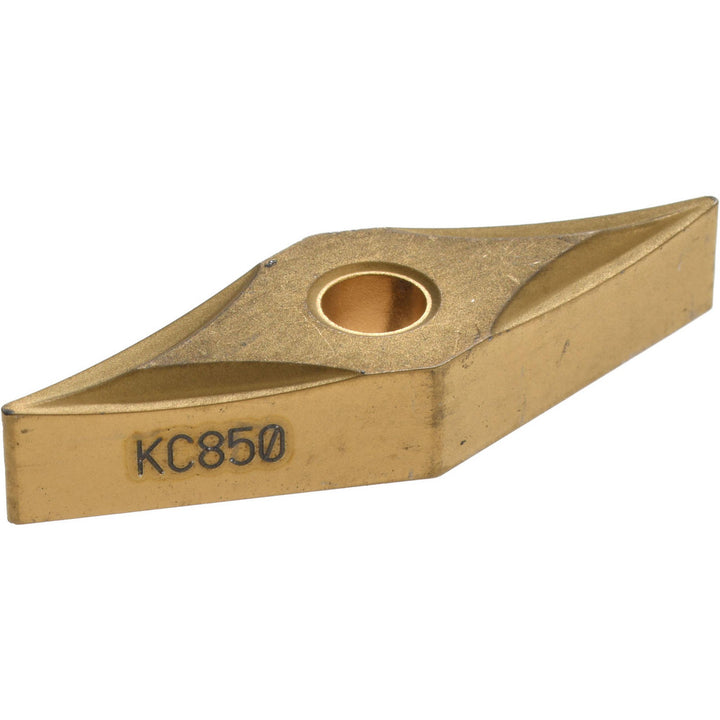 V - Diamond (Rhombic) 35-Deg 3/8" IC Carbide Insert, Grade KC850, TiC - Kennametal 1161354