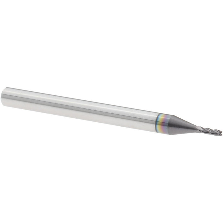 0.0400" 4-Flute Solid Carbide Square End Mill, AlTiN - Harvey Tool 73040-C3