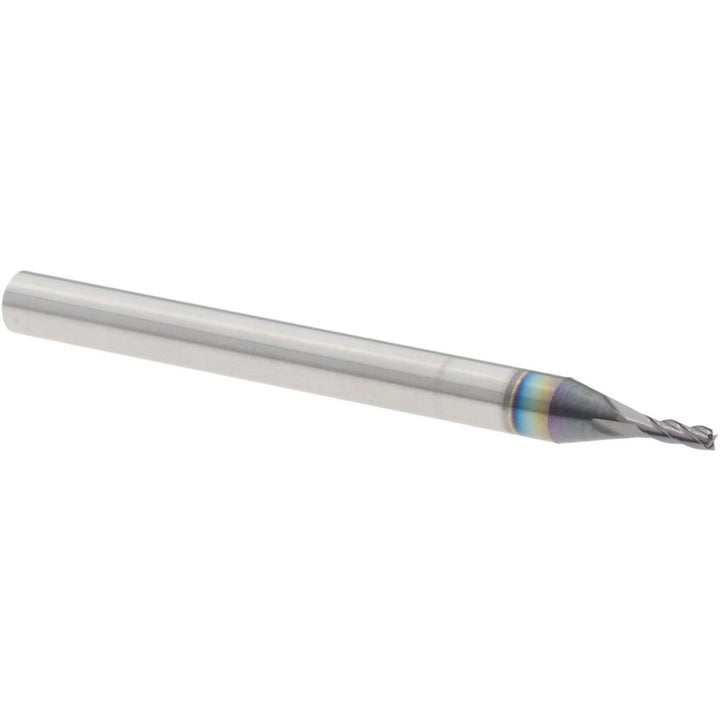 0.0450" 4-Flute Solid Carbide Square End Mill, AlTiN - Harvey Tool 73045-C3