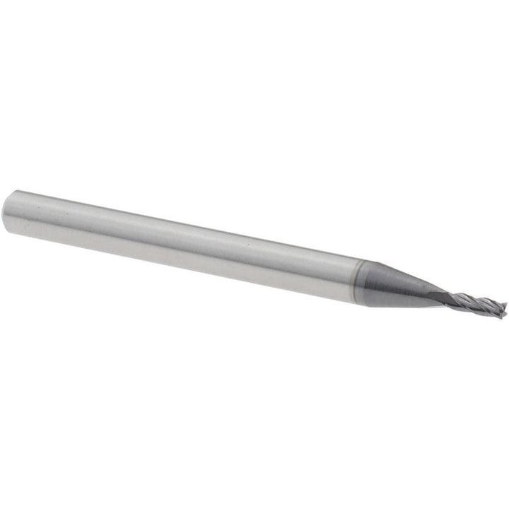 0.0500" 4-Flute Solid Carbide Square End Mill, AlTiN - Harvey Tool 73050-C3