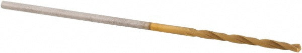 1/32" High Speed Steel Drill Bit, TiN, 118° point - Guhring 9006510007900