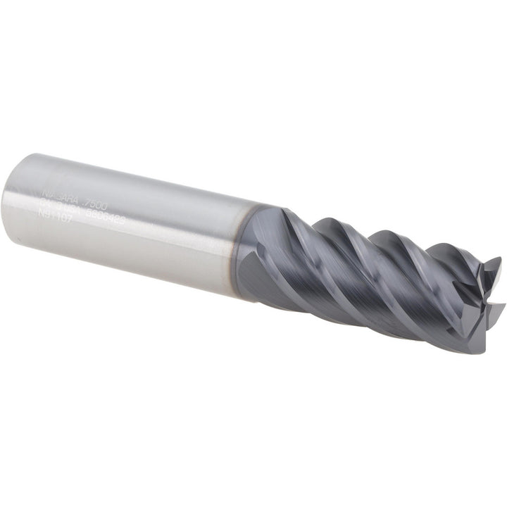 3/4" 5-Flute Solid Carbide Corner Radius End Mill, AlTiN - Seco 17007063