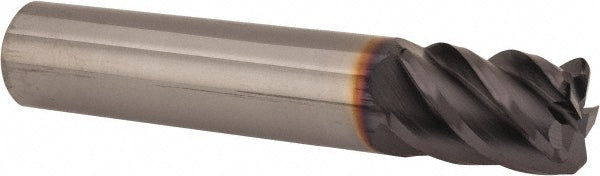 3/8" 5-Flute Solid Carbide Corner Radius End Mill, AlTiN - Seco 17007006