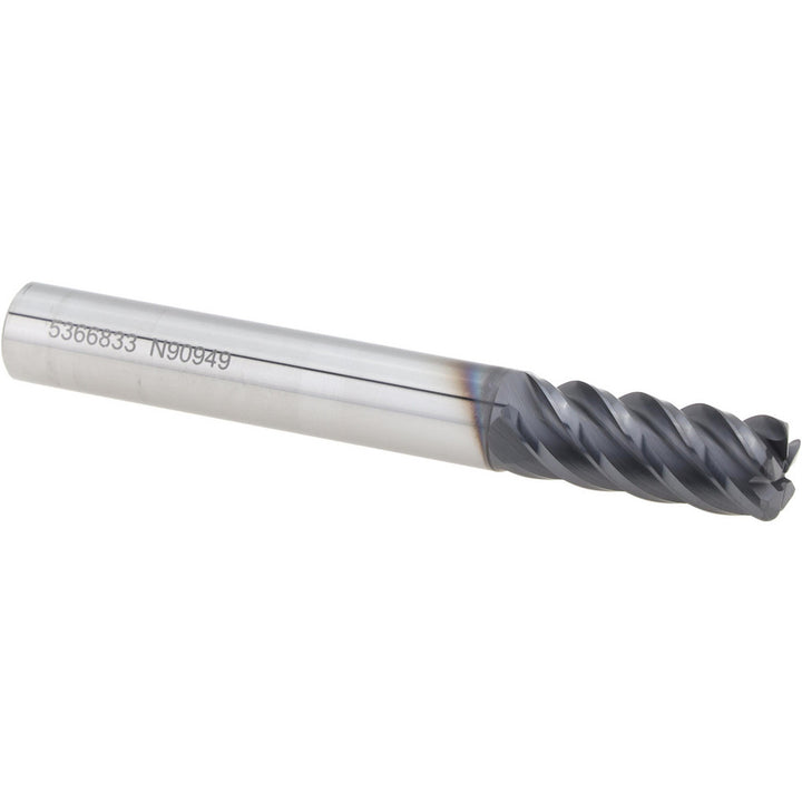 5/16" 5-Flute Solid Carbide Corner Radius End Mill, AlTiN - Seco 17007001