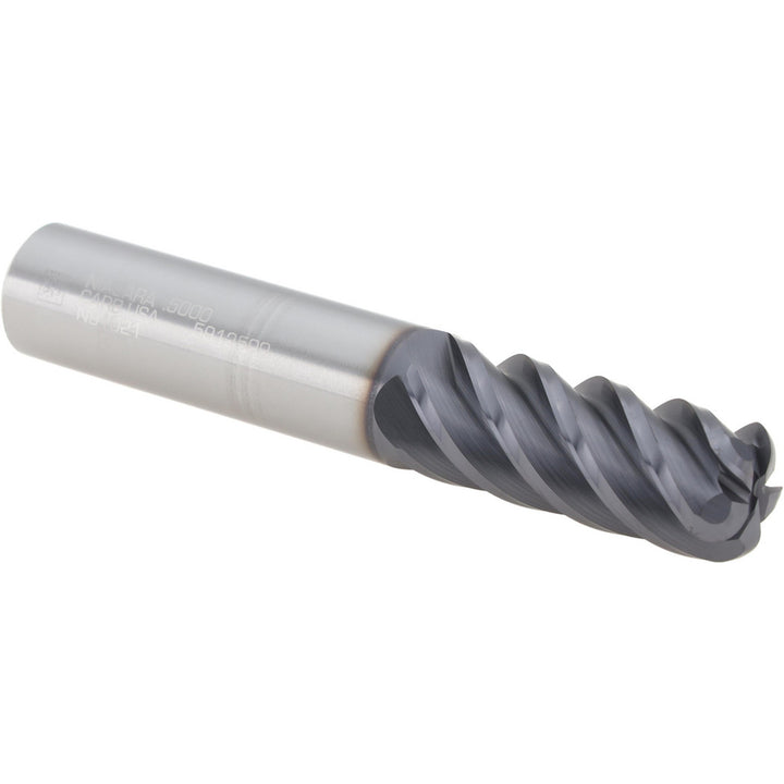 1/2" 5-Flute Solid Carbide Corner Radius End Mill, AlTiN - Seco 17007038