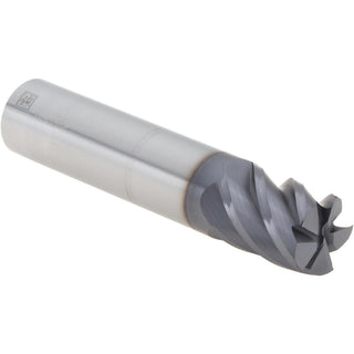1/2" 5-Flute Solid Carbide Corner Radius End Mill, AlTiN - Seco 17007026