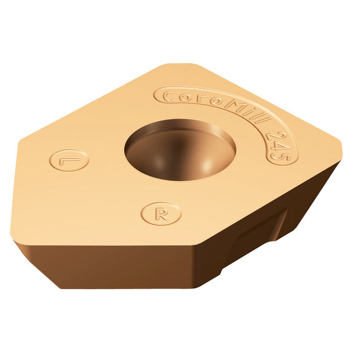 R245-12 T3 E-W 1020 Solid Carbide Insert, Grade 1020, TiAlN - Sandvik Coromant 5743867
