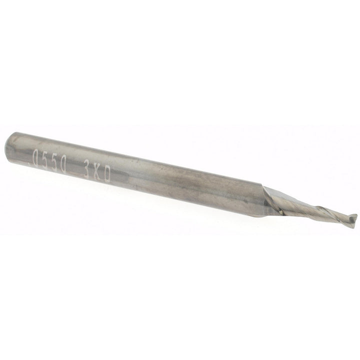 0.0550in" 2-Flute Solid Carbide Corner Radius End Mill - Accupro 14799504