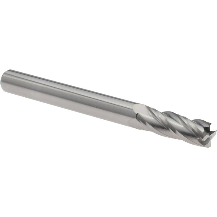 1/4" 4-Flute Solid Carbide Corner Radius End Mill - Accupro 12467985