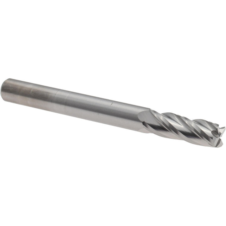 1/4" 4-Flute Solid Carbide Corner Radius End Mill - Accupro 14797587